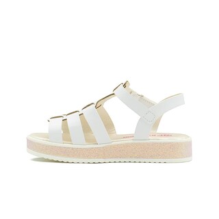 Foto 5 | Sandalias Para Niña Tropicana Casuales Moda Color Blanco Blanco