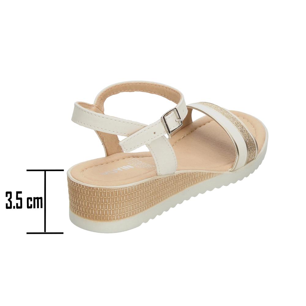 Foto 3 | Sandalias Yuyin Latte Para Niña T22-26 [yuy545] Beige