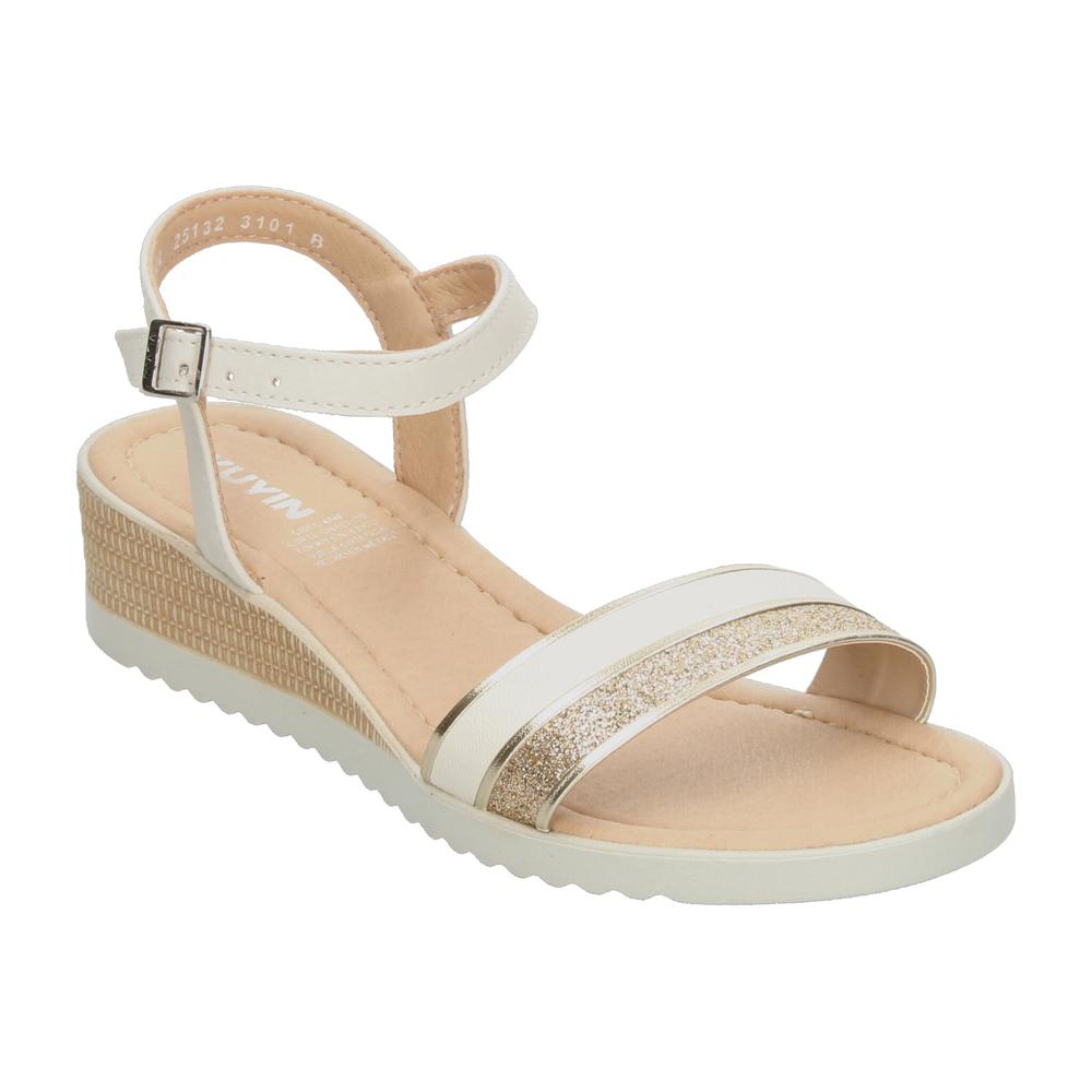 Foto 5 pulgar | Sandalias Yuyin Latte Para Niña T22-26 [yuy545] Beige