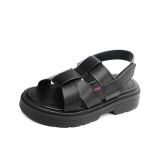 Foto 3 | Sandalia Tropicana Para Niña Ajuste Contactel Color Negro Negro