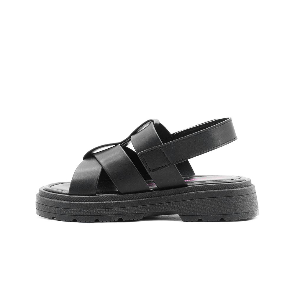 Foto 6 pulgar | Sandalia Tropicana Para Niña Ajuste Contactel Color Negro Negro