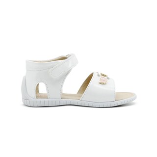 Foto 6 | Sandalia Karsten Para Niña Casual Mariposas Charol Blanco Blanco