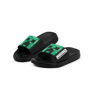 Foto 2 | Sandalias Yuyin Para Niño Minecraft Alberca/playa 18-21 Negro