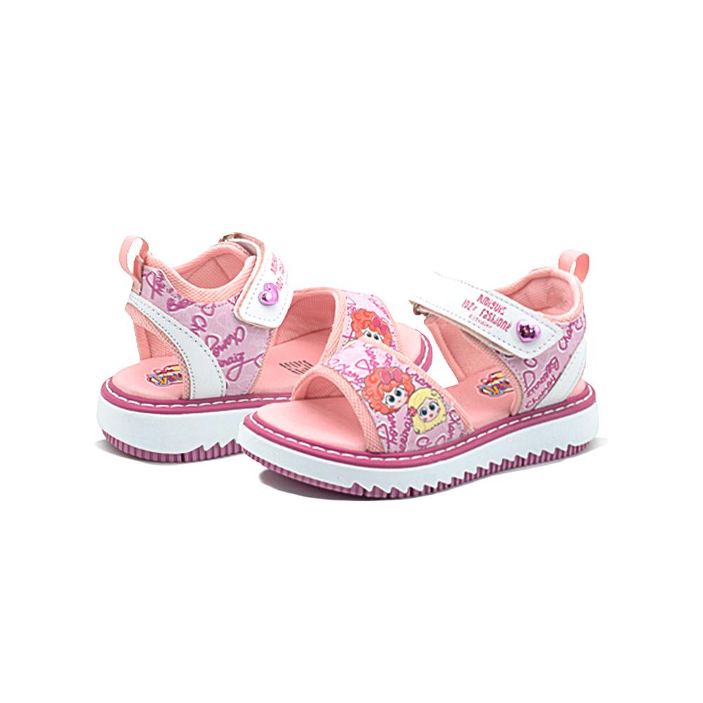 Foto 2 | Sandalia Distroller Niña Ajuste Velcro Chamoy Y Berinaiz Rosa