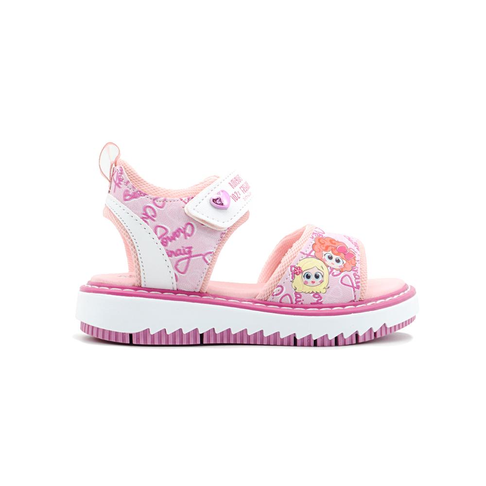 Foto 6 | Sandalia Distroller Niña Ajuste Velcro Chamoy Y Berinaiz Rosa