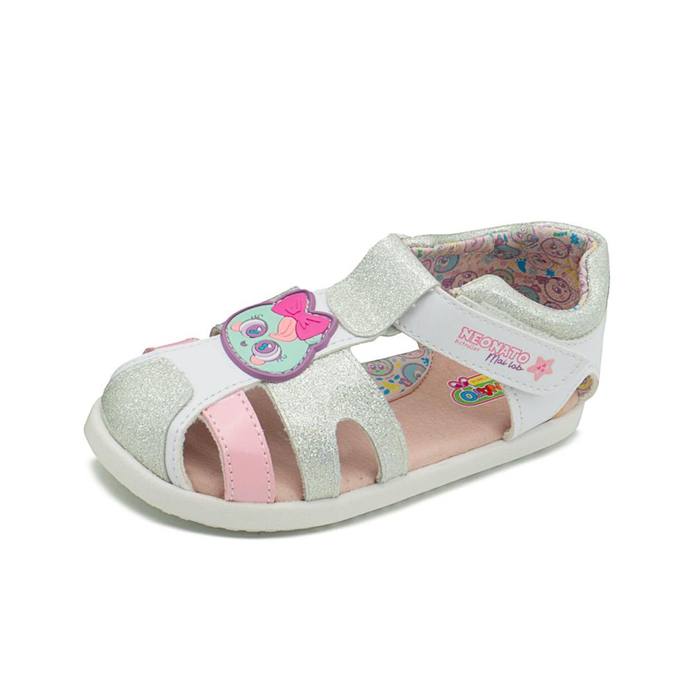 Foto 4 pulgar | Sandalia Distroller Neonato Para Niña Elegante Plata 13-17 Plateado