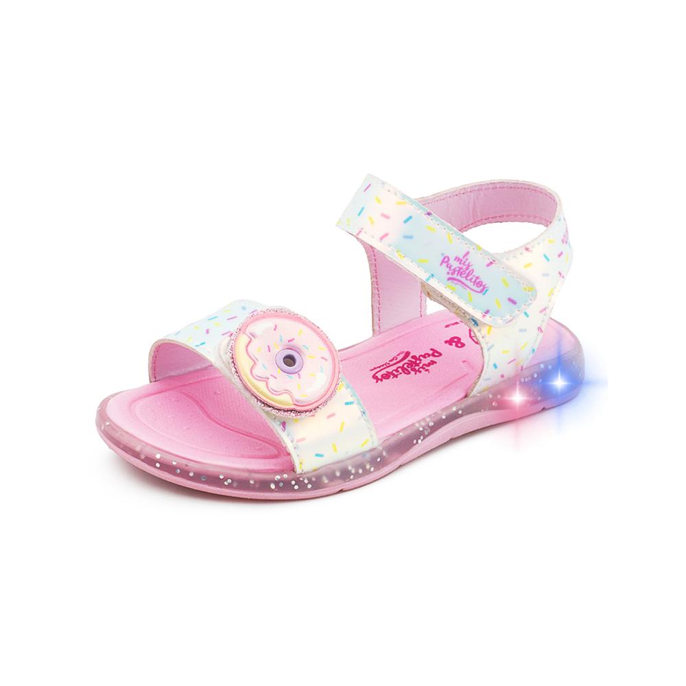 Foto 4 pulgar | Sandalia Con Luces Tropicana Para Niña Casuales Color Candy Rosa