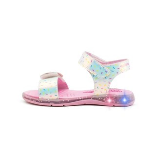 Foto 5 | Sandalia Con Luces Tropicana Para Niña Casuales Color Candy Rosa