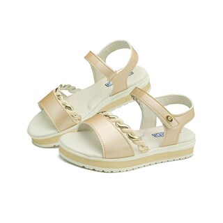Foto 1 | Sandalia Coqueta Beige Para Niñas Casual Antiderrapante Beige