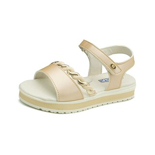 Foto 3 | Sandalia Coqueta Beige Para Niñas Casual Antiderrapante Beige