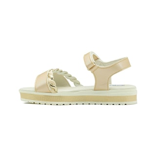 Foto 5 | Sandalia Coqueta Beige Para Niñas Casual Antiderrapante Beige