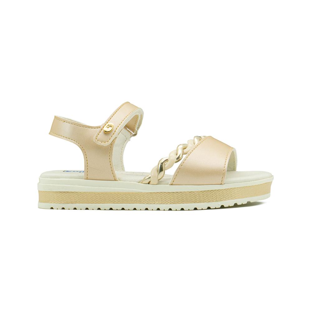 Foto 7 pulgar | Sandalia Coqueta Beige Para Niñas Casual Antiderrapante Beige