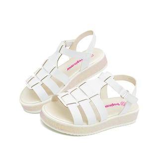 Foto 1 | Sandalia Tropicana Para Niña Color Blanco Ajuste De Hebilla Blanco