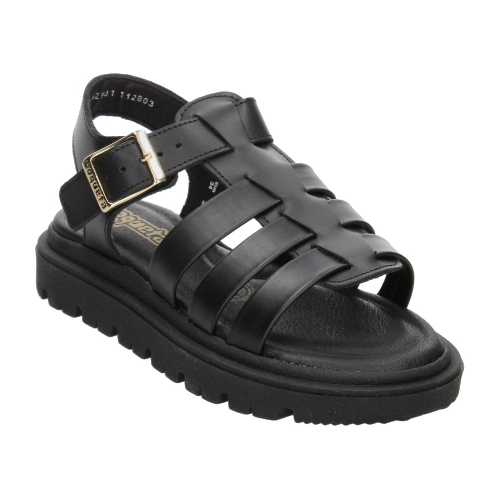 Foto 5 pulgar | Sandalias Coqueta Negro Para Niña T21-24 [cta1013] Negro