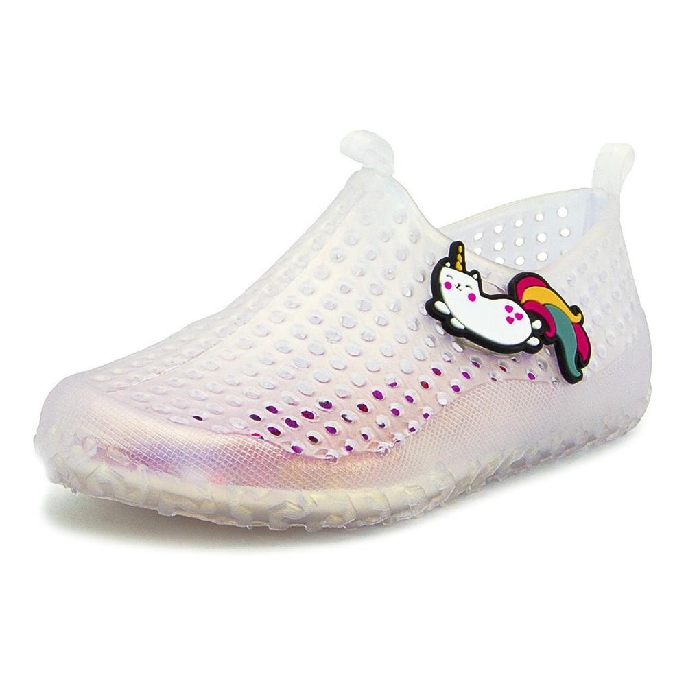 Acualeta Niña Bubble Gummers Surf Tornasol 13-21 Unicornio Blanco