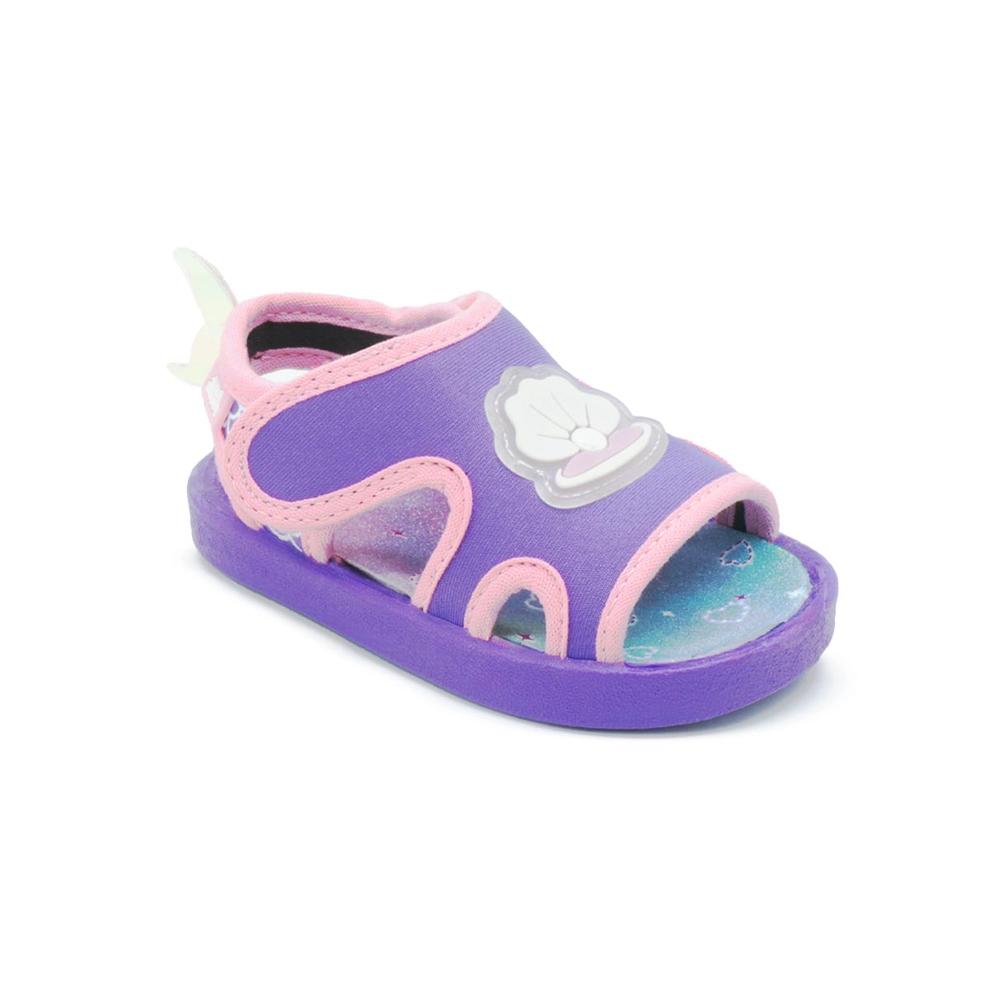 Foto 1 | Sandalia Bubble Gummers  Para Niña You Color Lila Contactel Lila