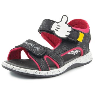 Foto 3 | Sandalia Para Niño Tropicana Mickey Mouse Velcro Negro 12-18 Negro