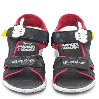 Foto 6 | Sandalia Para Niño Tropicana Mickey Mouse Velcro Negro 12-18 Negro