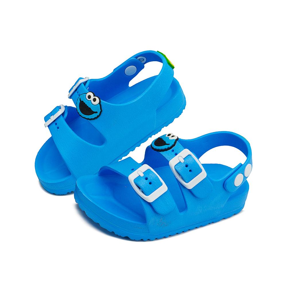 Foto 2 pulgar | Sandalia Karsten Para Niño Plaza Sésamo Come Galletas Azul Azul