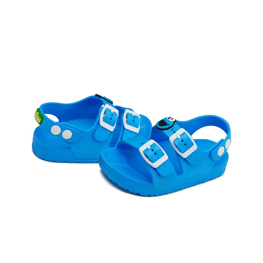 Foto 3 pulgar | Sandalia Karsten Para Niño Plaza Sésamo Come Galletas Azul Azul