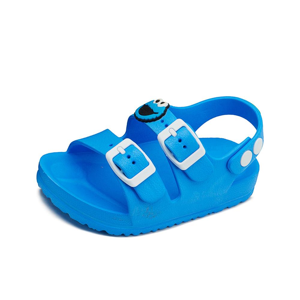 Foto 4 pulgar | Sandalia Karsten Para Niño Plaza Sésamo Come Galletas Azul Azul