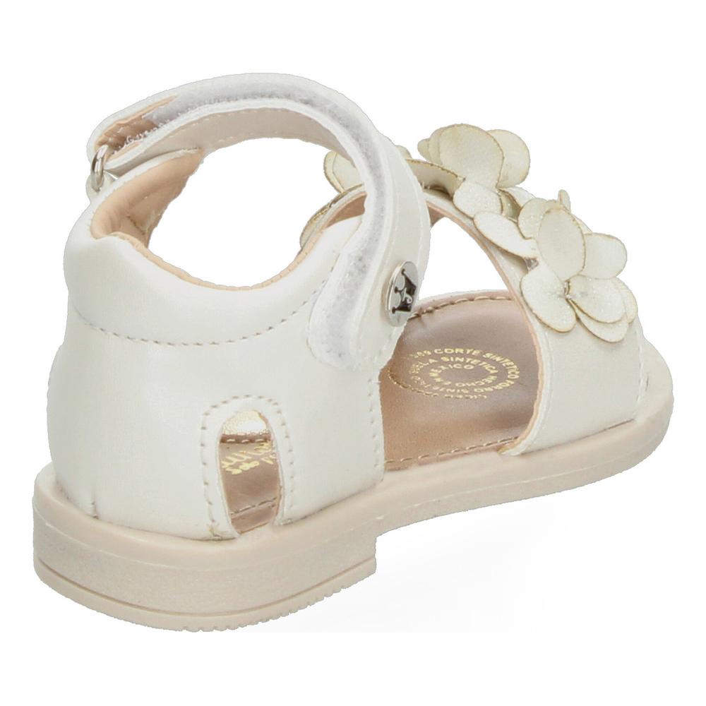 Foto 4 pulgar | Sandalias Jakuna Blanco Para Niña [jak338] Blanco