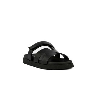 Foto 2 | Sandalia Infatil Niña Flat Huarache Casual Mod Gigi-22k Negro