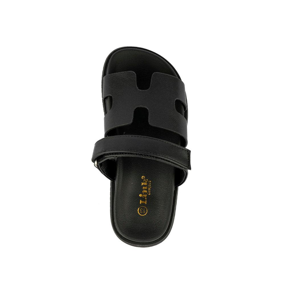 Foto 5 pulgar | Sandalia Infatil Niña Flat Huarache Casual Mod Gigi-22k Negro