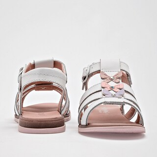 Foto 4 | Danielitos Shoes Sandalia Para Niña Blanco