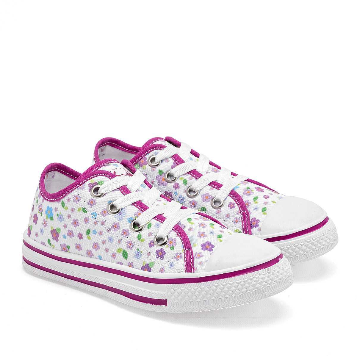 Foto 3 pulgar | Koby Star Tenis Urbano Para Niña Blanco Fucsia