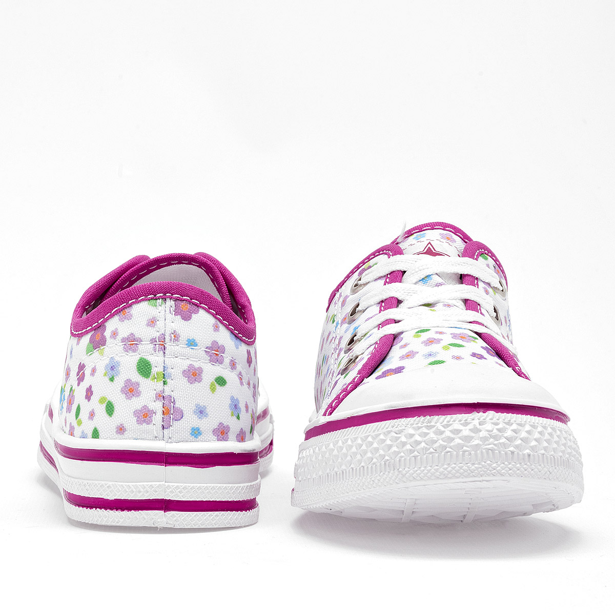 Foto 5 pulgar | Koby Star Tenis Urbano Para Niña Blanco Fucsia