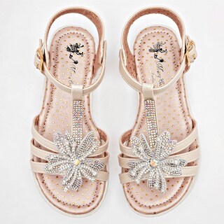 Foto 3 | Mary Cecy Sandalia Para Niña Beige
