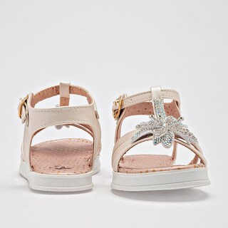 Foto 4 | Mary Cecy Sandalia Para Niña Beige