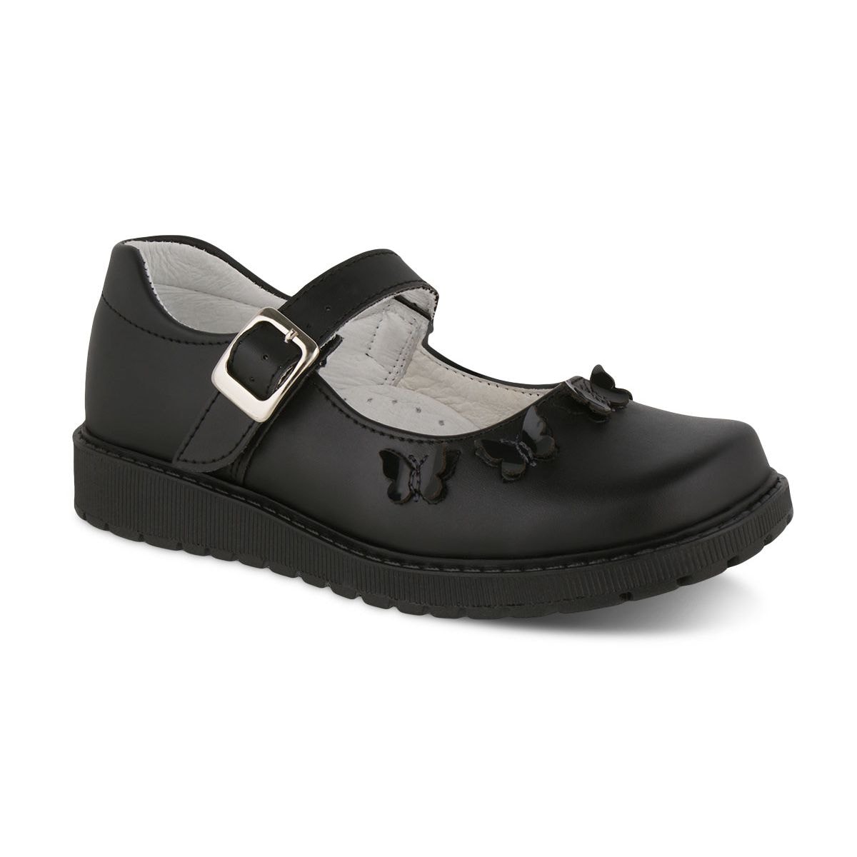 Zapato Escolar Dominiq 657 Color Negro Para Niña $519