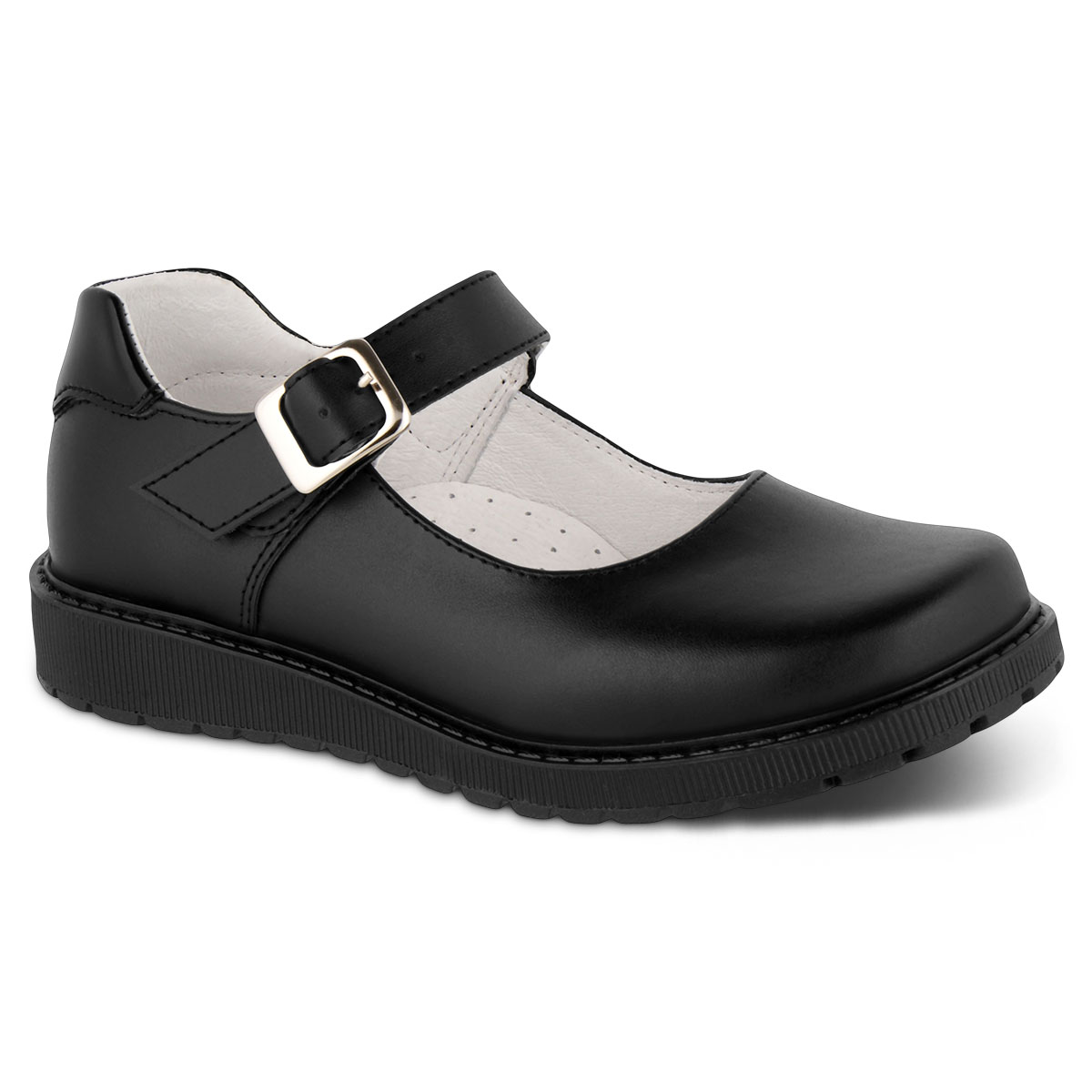 Zapato Escolar Dominiq 1462 color Negro para Niña