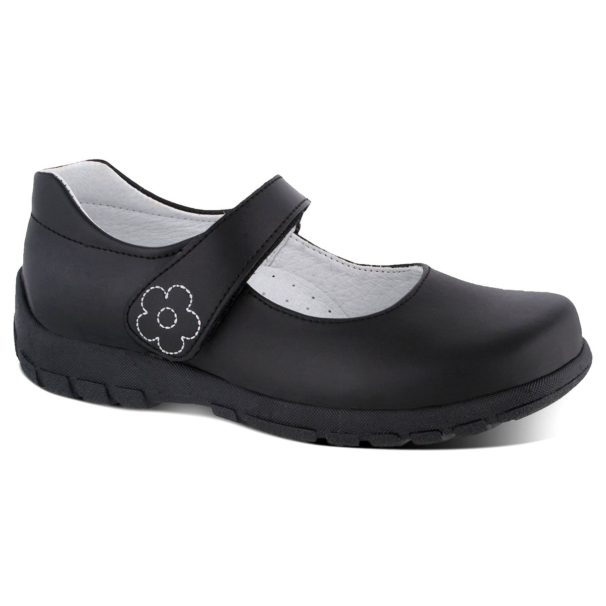 Zapato Escolar Dominiq 308 color Negro para Niña