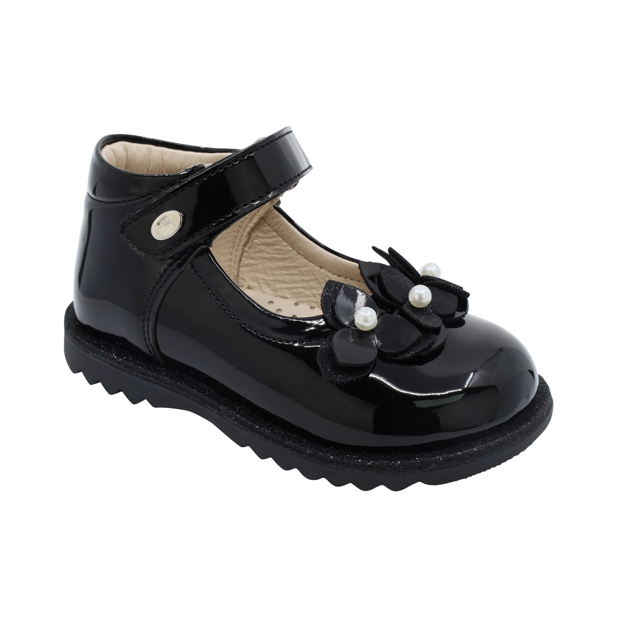 Foto 2 pulgar | Zapatos Coqueta Negros Charol para Niña