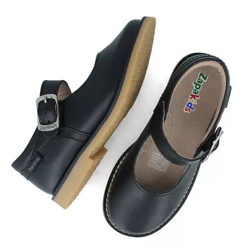 Foto 6 pulgar | Zapatos Escolares Zapakids 20504-a-1 Negro para Niña