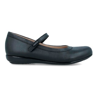 Foto 1 | Zapato Escolar Zapakids 30659-1-a Negro Para Niña De Piel Con Velcro