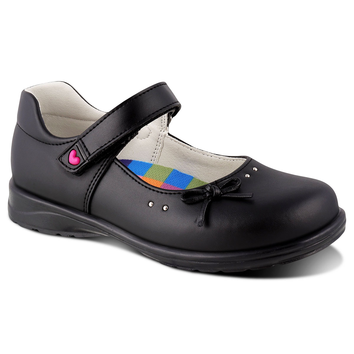 Foto 1 | Zapato Escolar Dominiq 2781 Color Negro para Niña