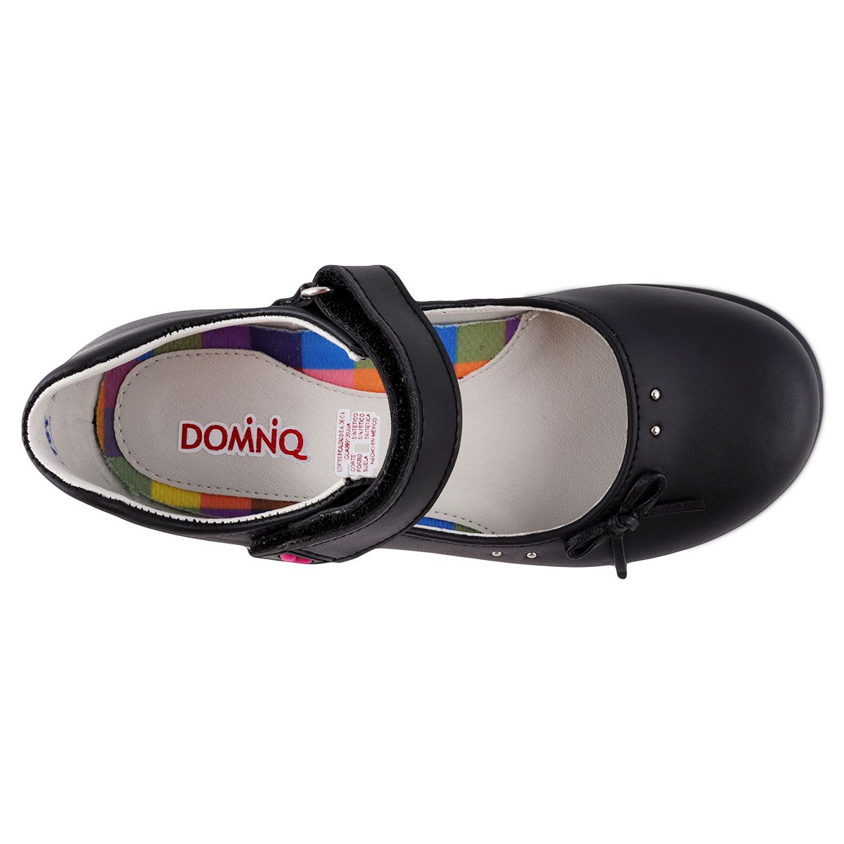 Foto 4 | Zapato Escolar Dominiq 2781 Color Negro para Niña