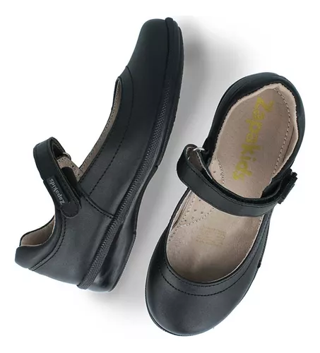 Foto 5 pulgar | Zapato Escolar Zapakids 56124-1-a Negros de Piel