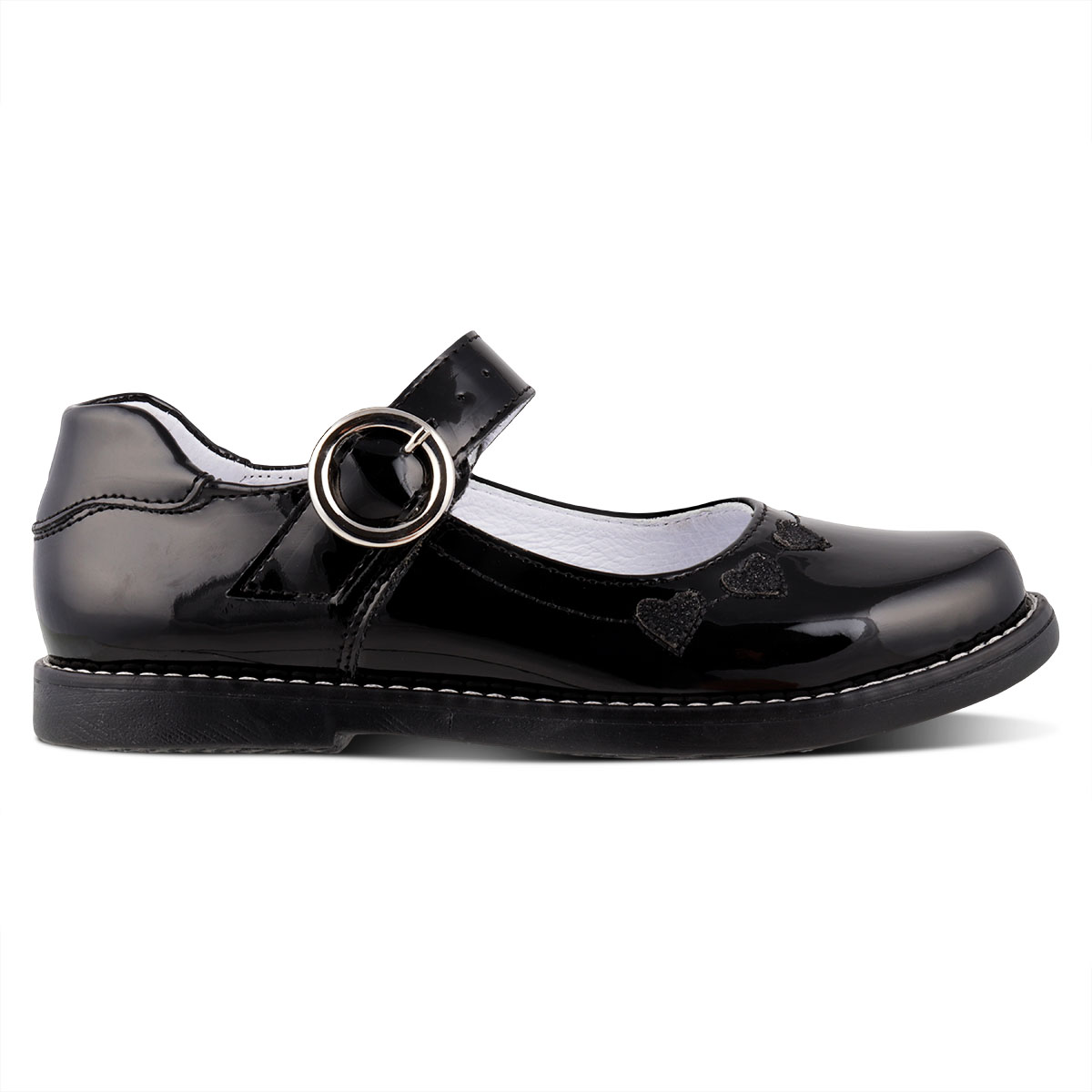 Foto 3 pulgar | Zapato Escolar Dominiq 1186 Color Charol Negro Para Niña