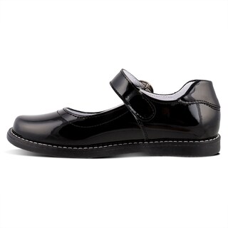 Foto 3 | Zapato Escolar Dominiq 1186 Color Charol Negro Para Niña