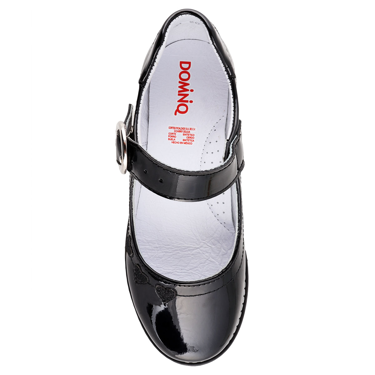 Foto 5 pulgar | Zapato Escolar Dominiq 1186 Color Charol Negro Para Niña