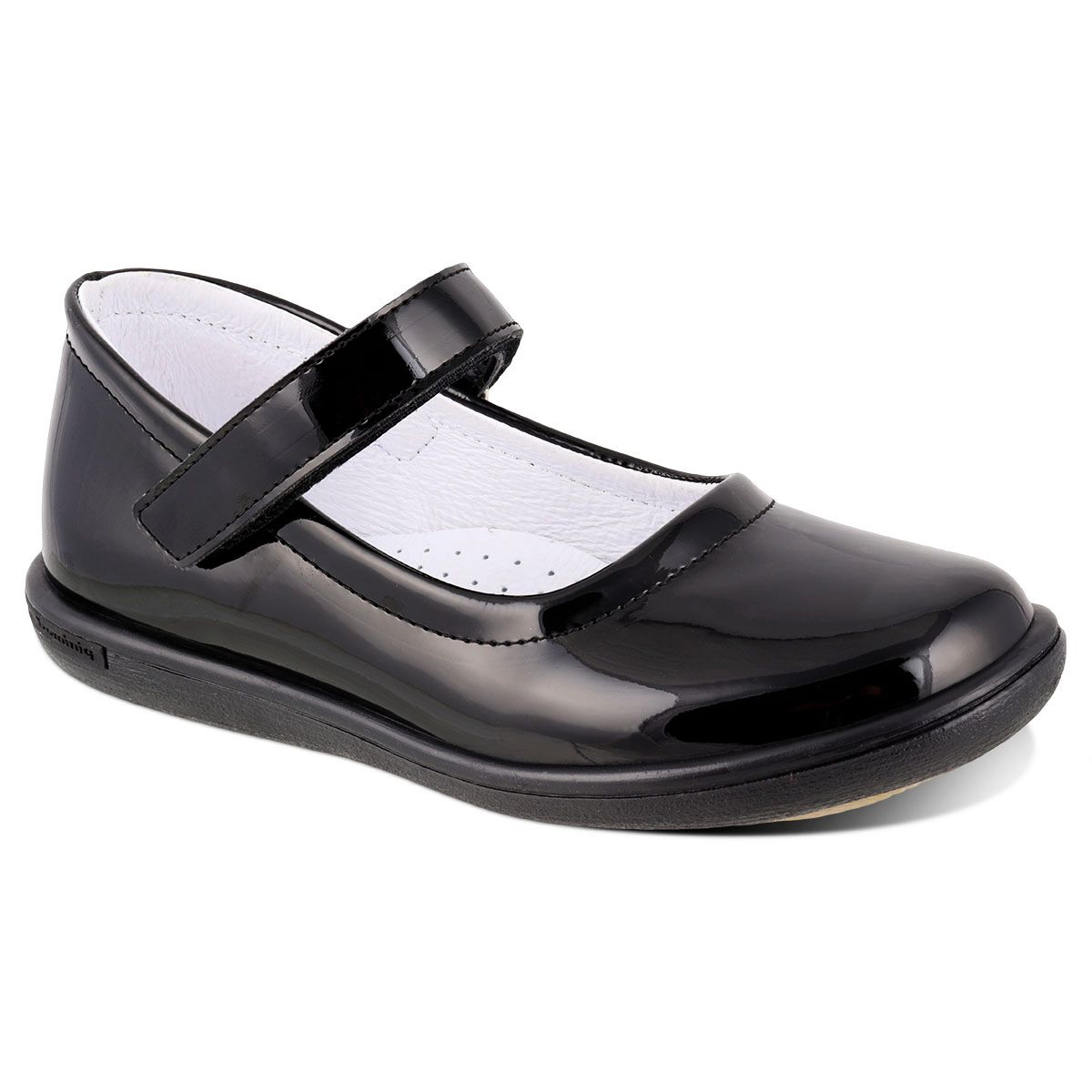 Foto 2 pulgar | Zapato Escolar Dominiq 626 Color Charol Negro Para Niña