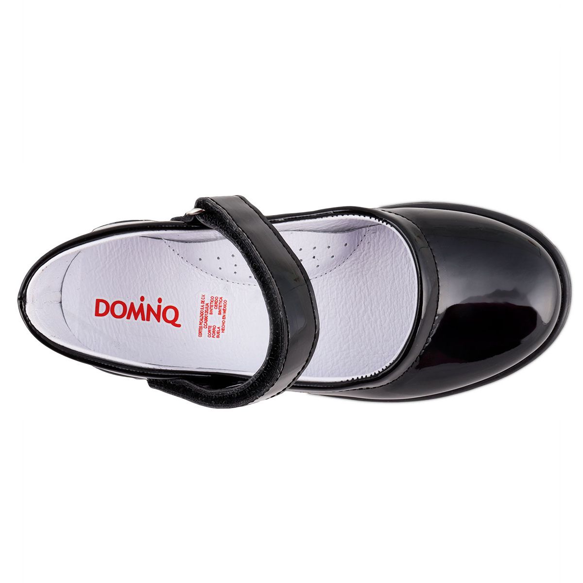 Foto 5 pulgar | Zapato Escolar Dominiq 626 Color Charol Negro Para Niña
