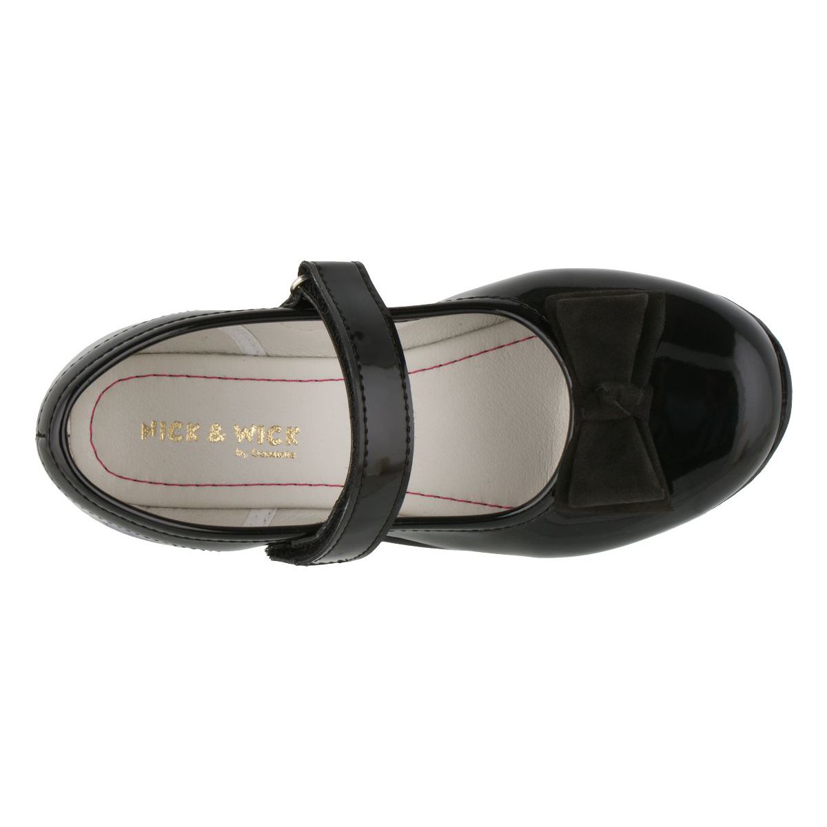 Foto 4 | Zapato Escolar de Charol Nick & Wick 5146 Negro para Niña