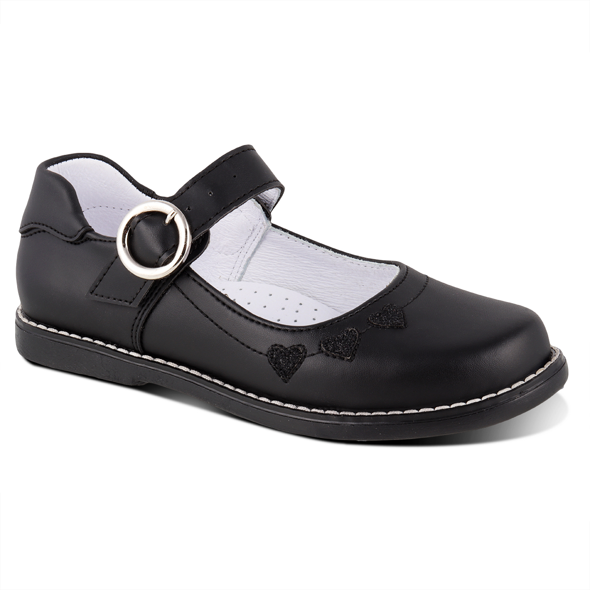 Foto 2 pulgar | Zapato Escolar Dominiq 1186 Color Negro Para Niña