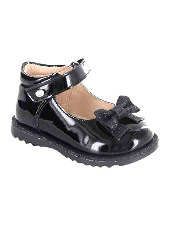 Zapatos Coqueta 181502-c  Negro Charol Escolar Beña